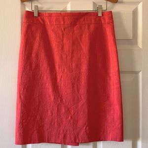 J. Crew Pink A-line Skirt
